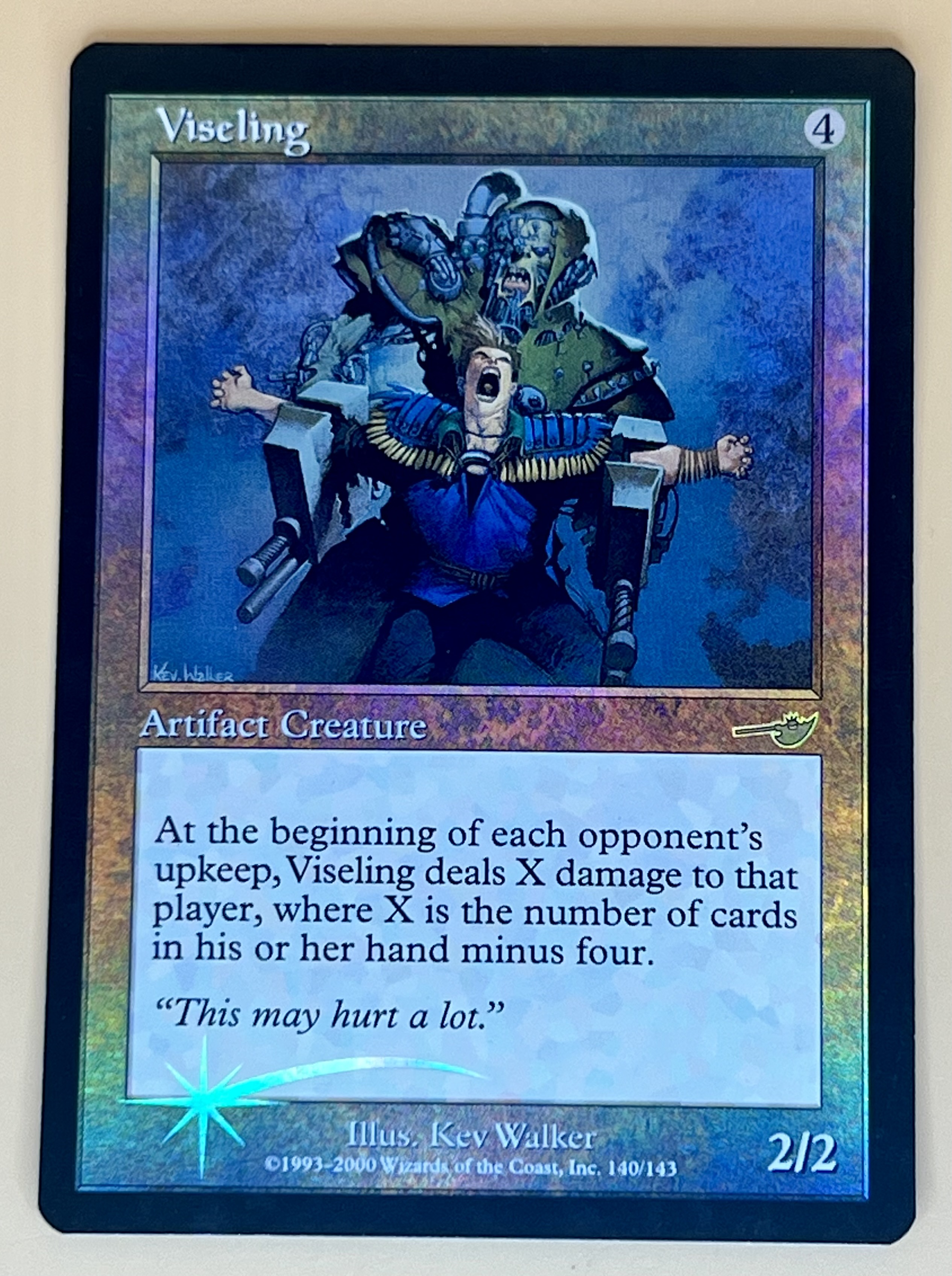 Nemesis Viseling #140 Artifact Creature Foil