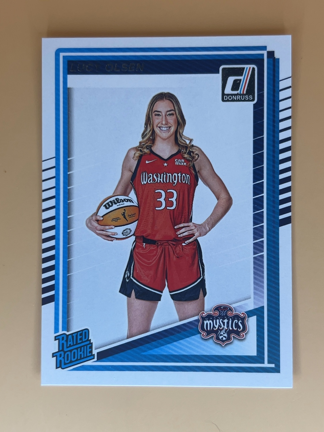 2025 Donruss WNBA Lucy Olsen #97 Rookie RC
