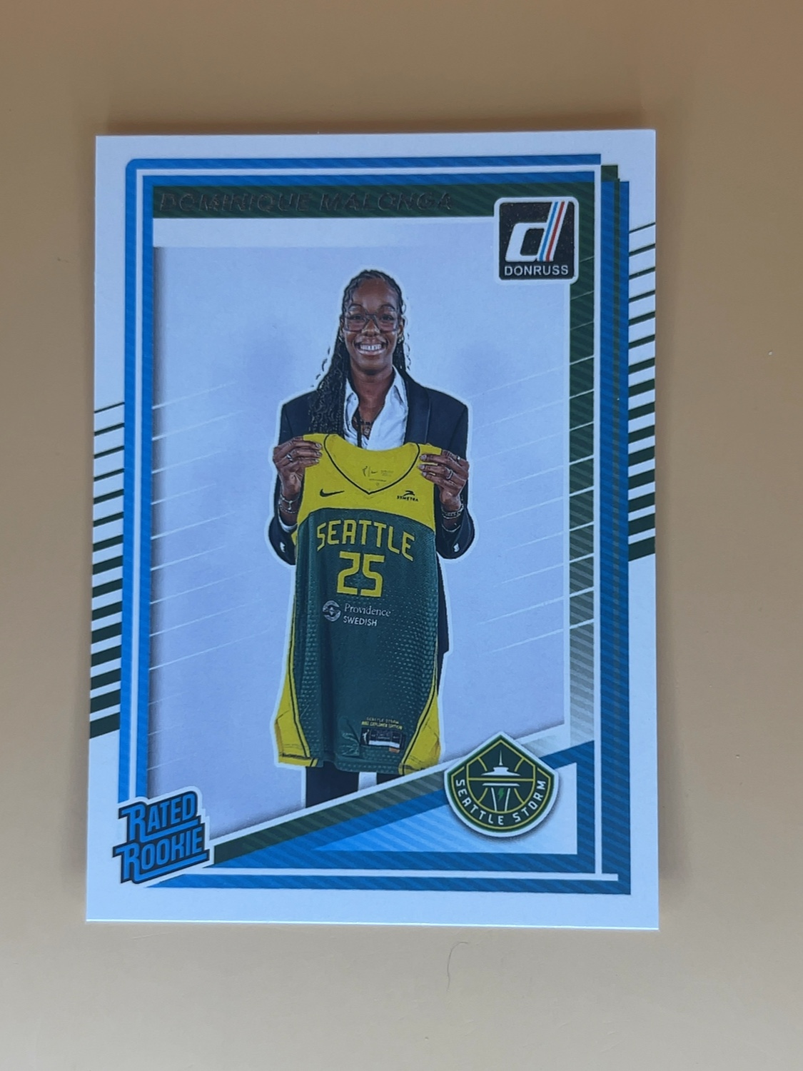 2025 Donruss WNBA Dominique Molanga #89 Rate Rookie RC