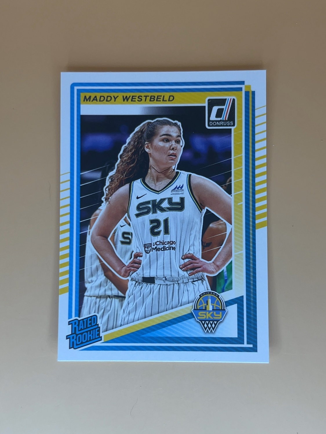 2025 Donruss WNBA Maddy Westbeld #98 Rated Rookie RC
