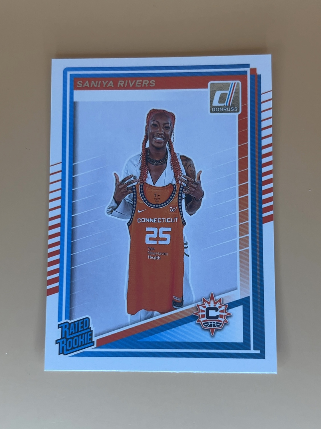 2025 Donruss WNBA Soniya Rivers #92 Rated Rookie RC