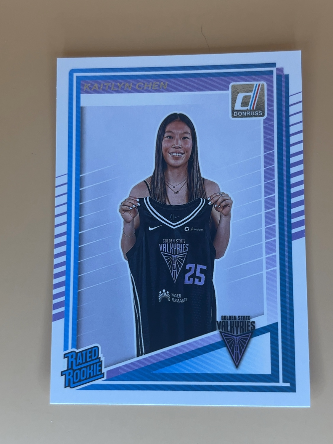 2025 Donruss WNBA Kaitlyn Chen #90 Rated Rookie RC