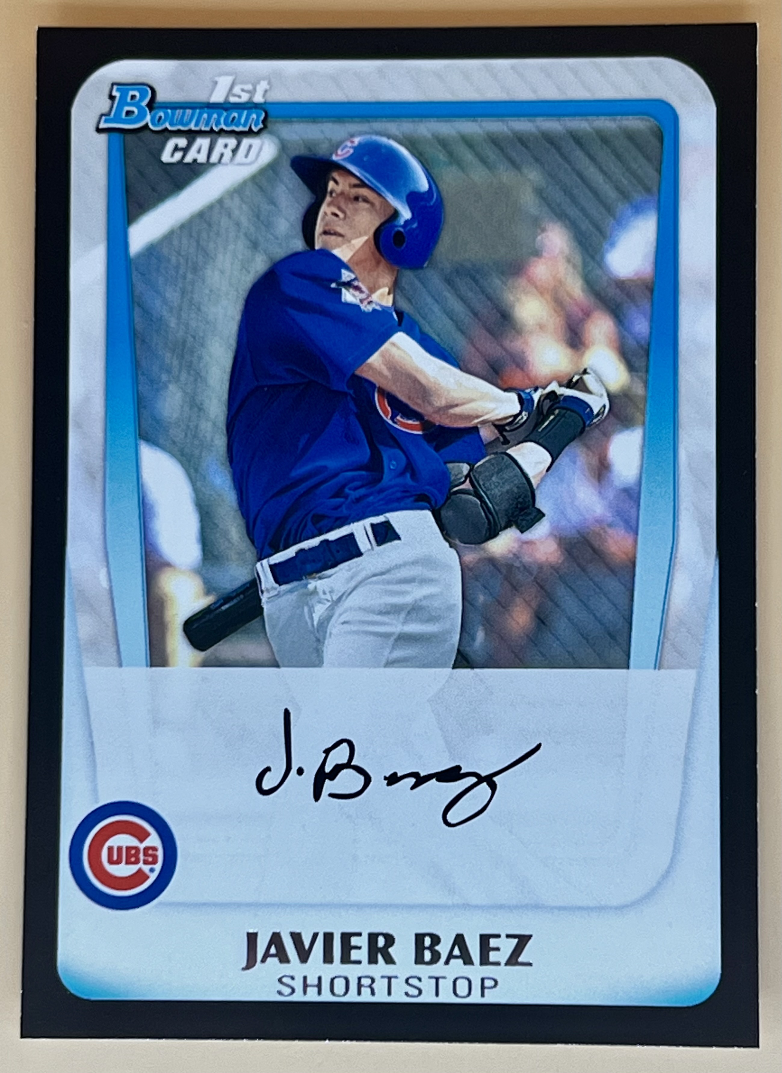 2011 Bowman Draft Picks & Prospects Javier Baez #BDPP6 1st Bowman Rookie RC