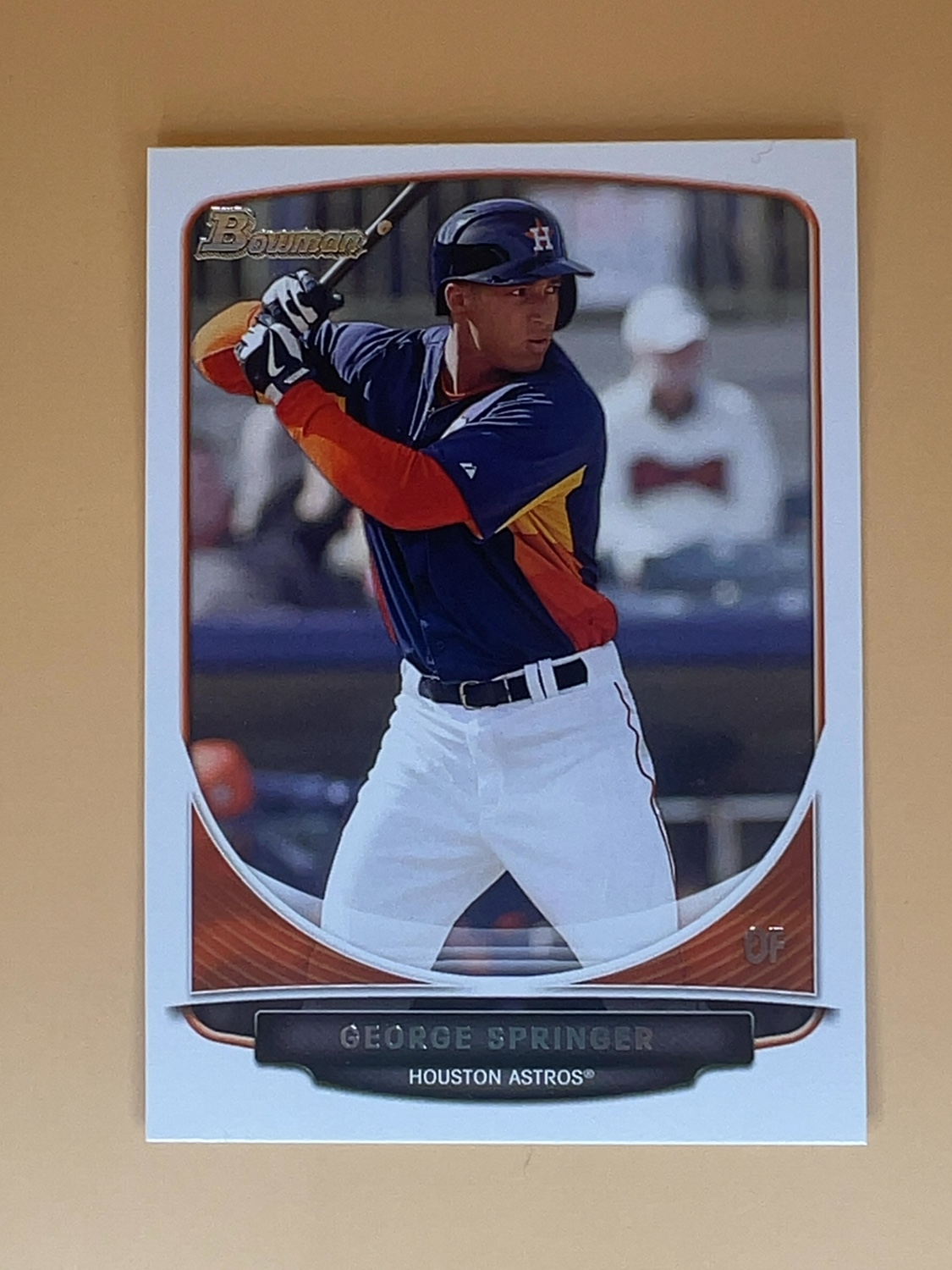 2013  Bowman Draft Picks & Prospects  George Springer #TP-20 Top Prospects Paper 