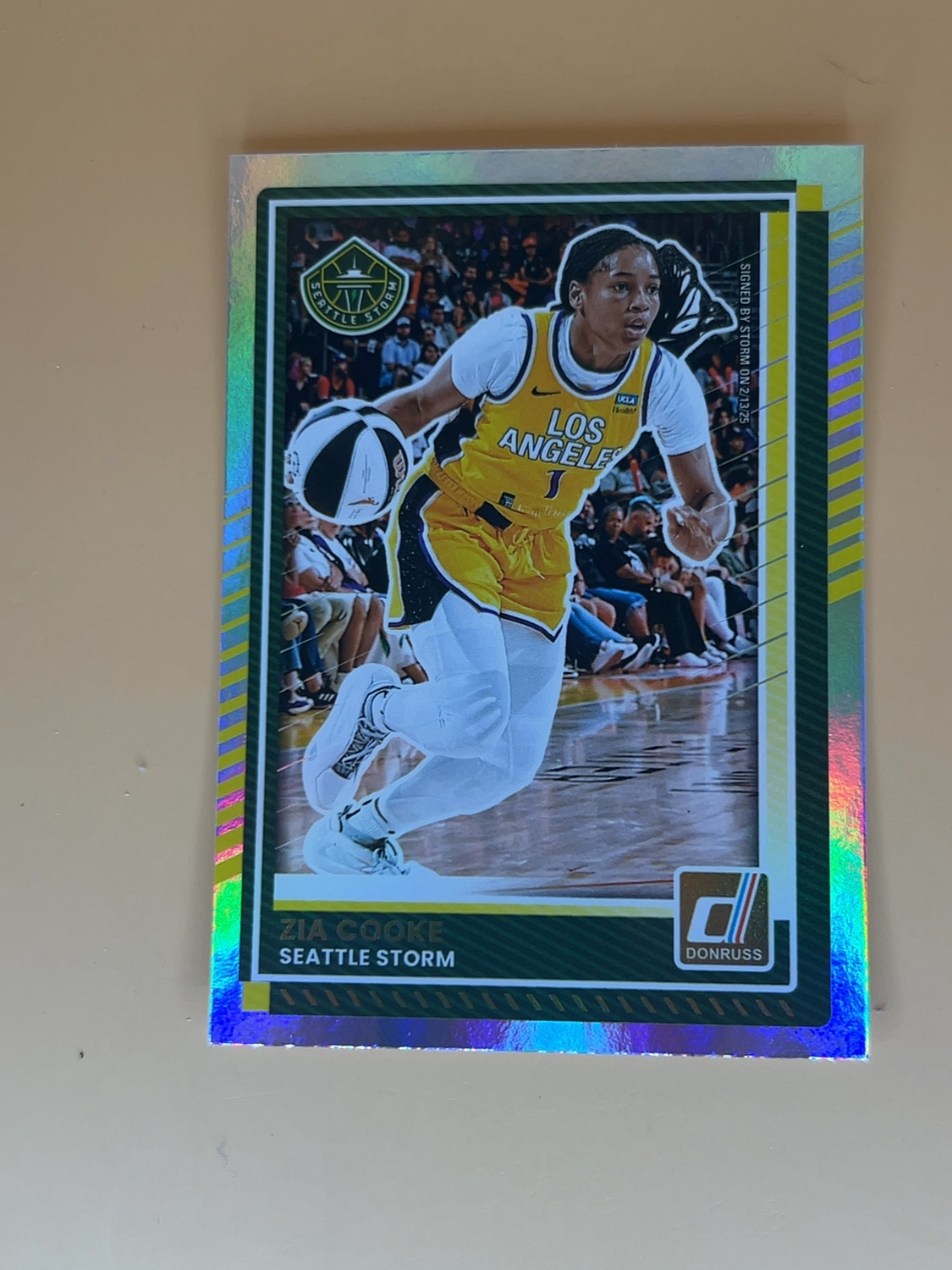 2025 Donruss WNBA Zia Cooke Holo