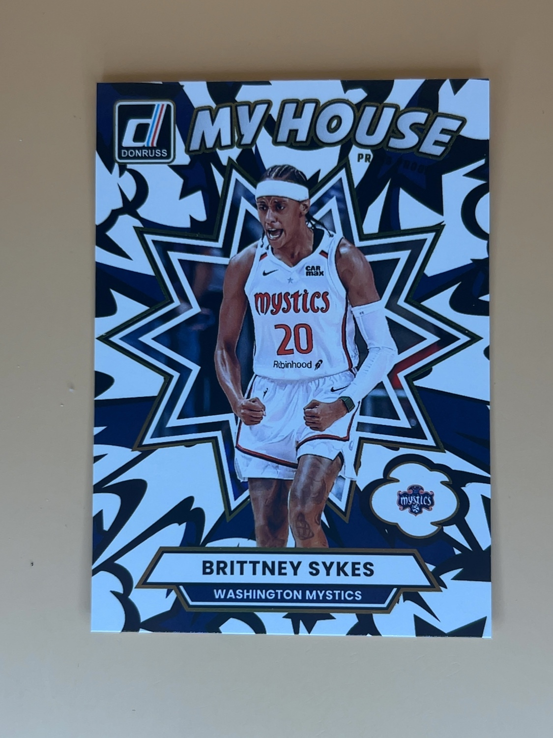 2025 Donruss WNBA Britney Sykes #18 My House