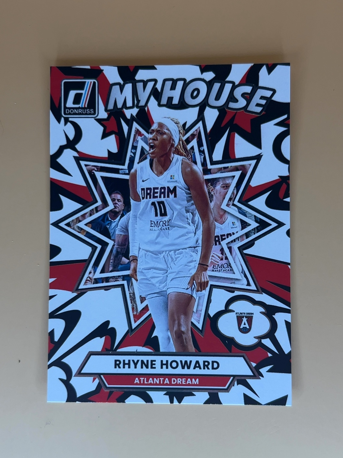 2025 Donruss WNBA Ryne Howard #16 My House