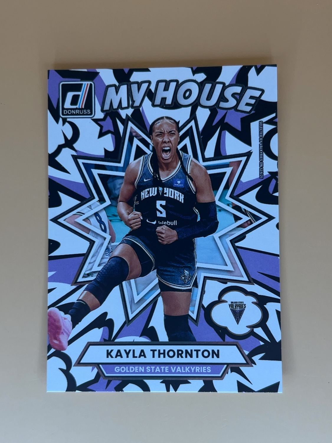 2025 Donruss WNBA Kayla Thornton #3 My House