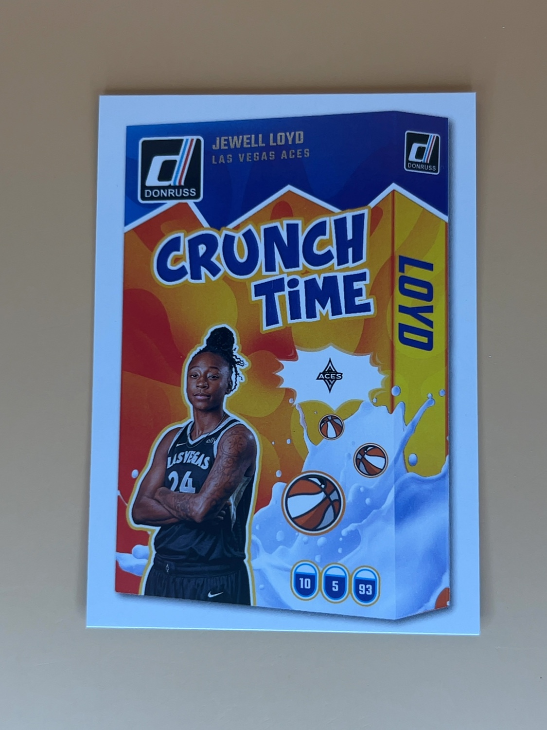 2025 Donruss WNBA Jewel Loyd #2 Crunch Time
