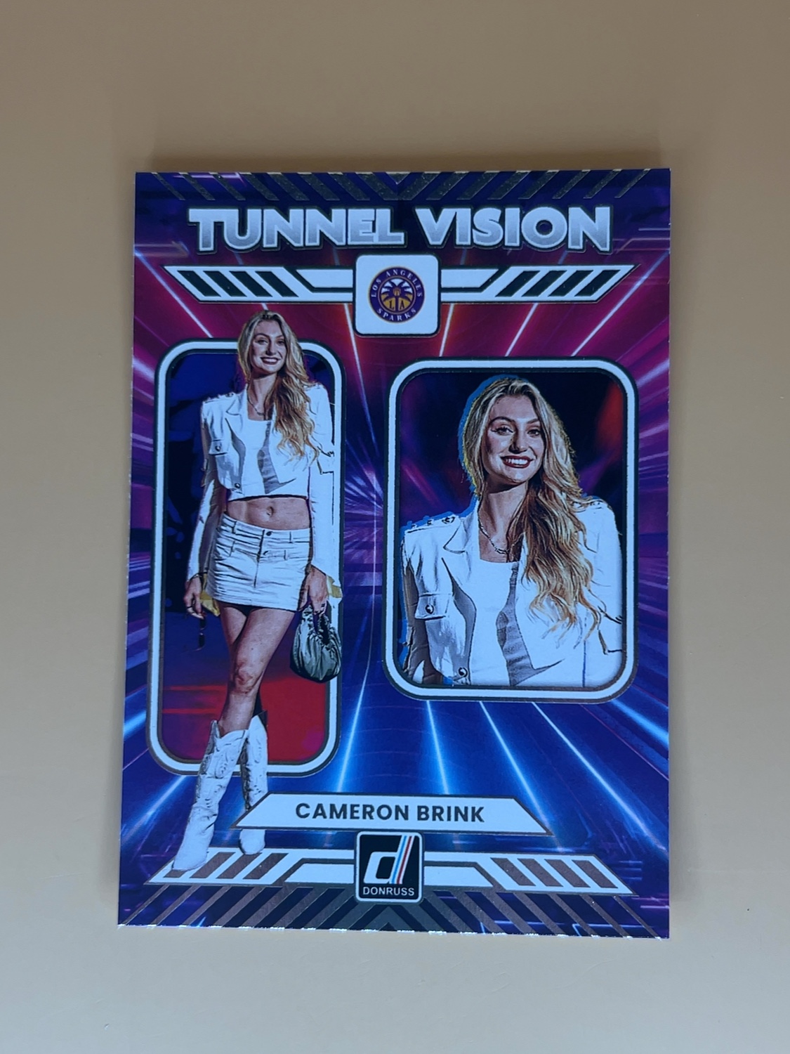 2025 WNBA Donruss Cameron Brink #8 Tunnel Vision