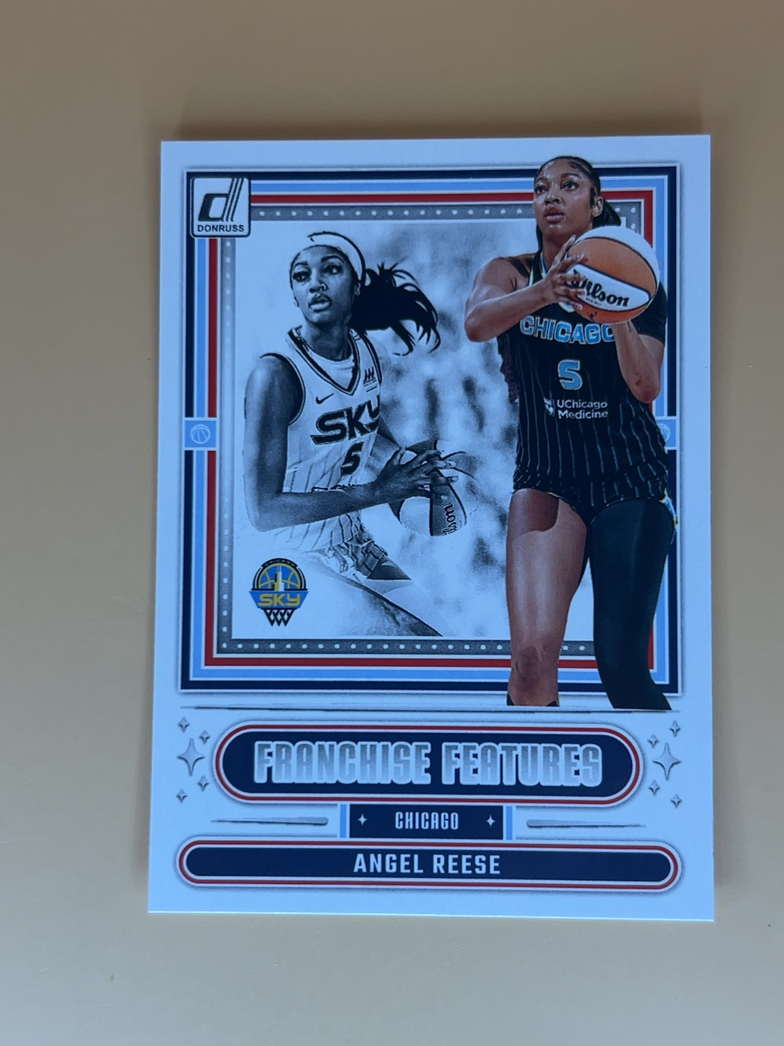 2025 Donruss WNBA Angel Reese #5 Franchise Features
