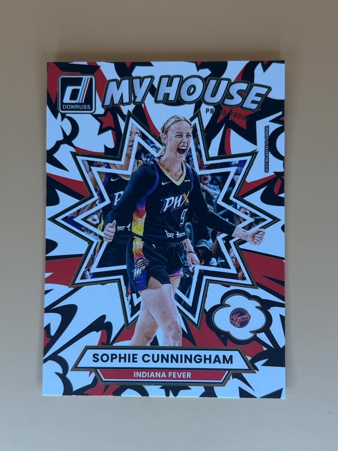 2025 Donruss WNBA Sophie Cunningham #19 My House