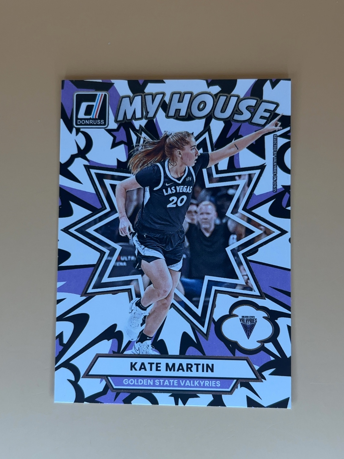 2025 Donruss WNBA Kate Martin #20 My House