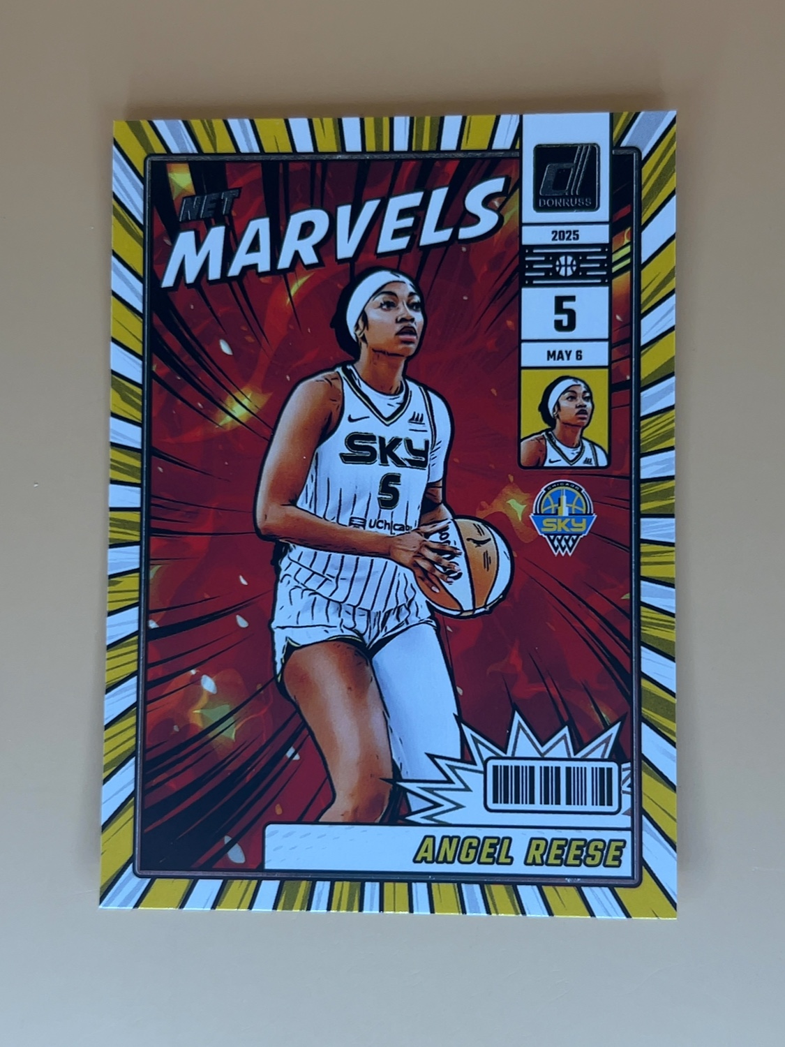 2025 Donruss WNBA Angel Reese #20 Net Marvels