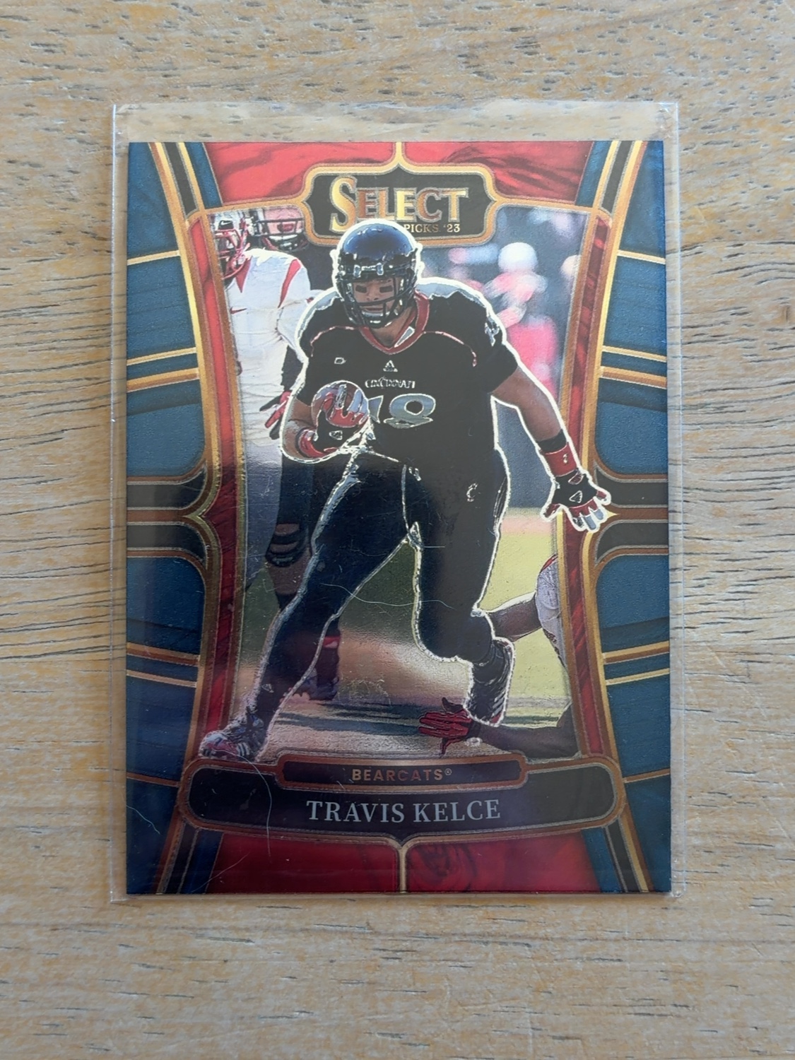 2023 Panini Select Draft Picks Travis Kelce #71 Blue Retail