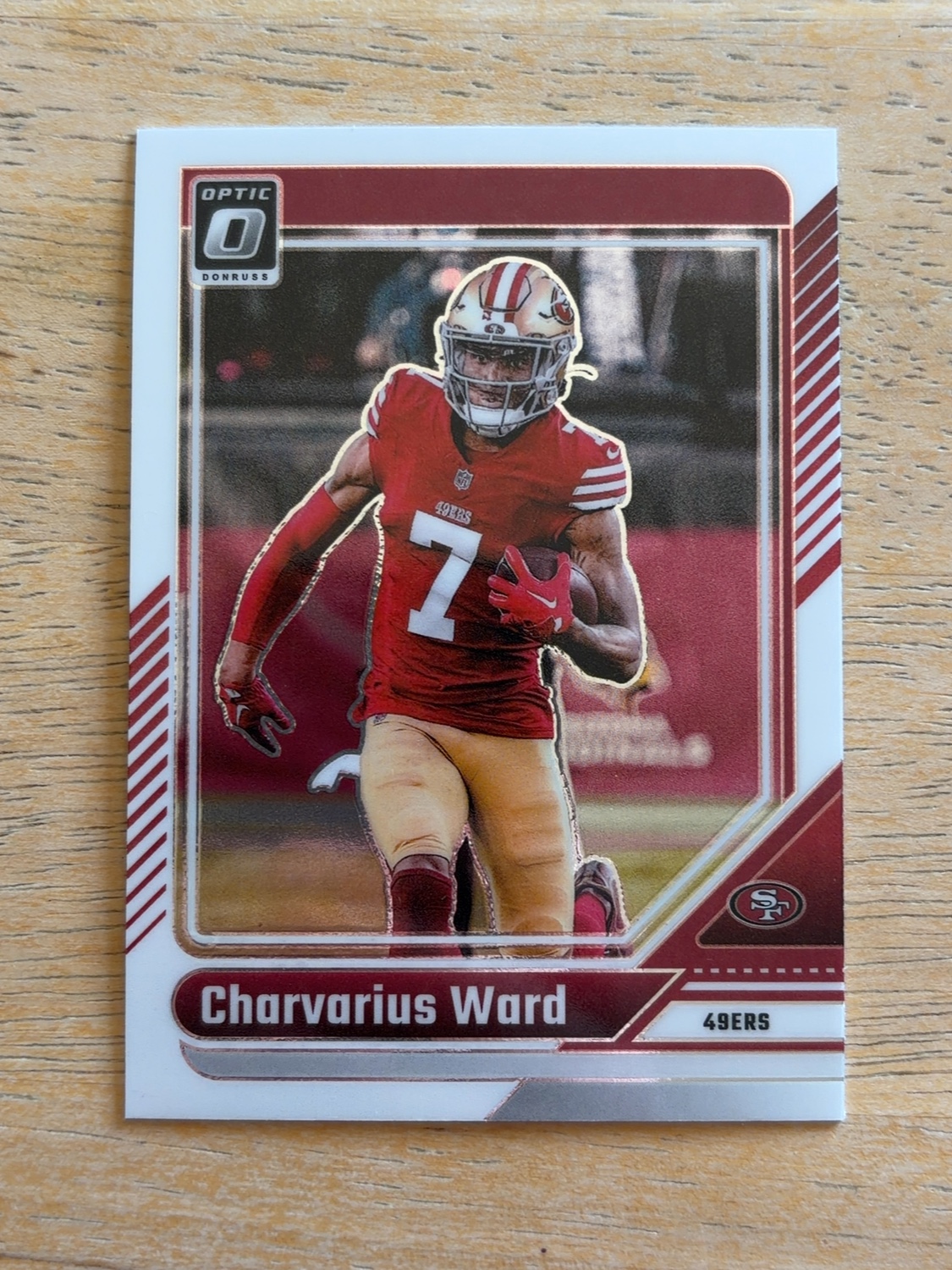 2024 Donruss Optic Charvarius Ward #176 Base