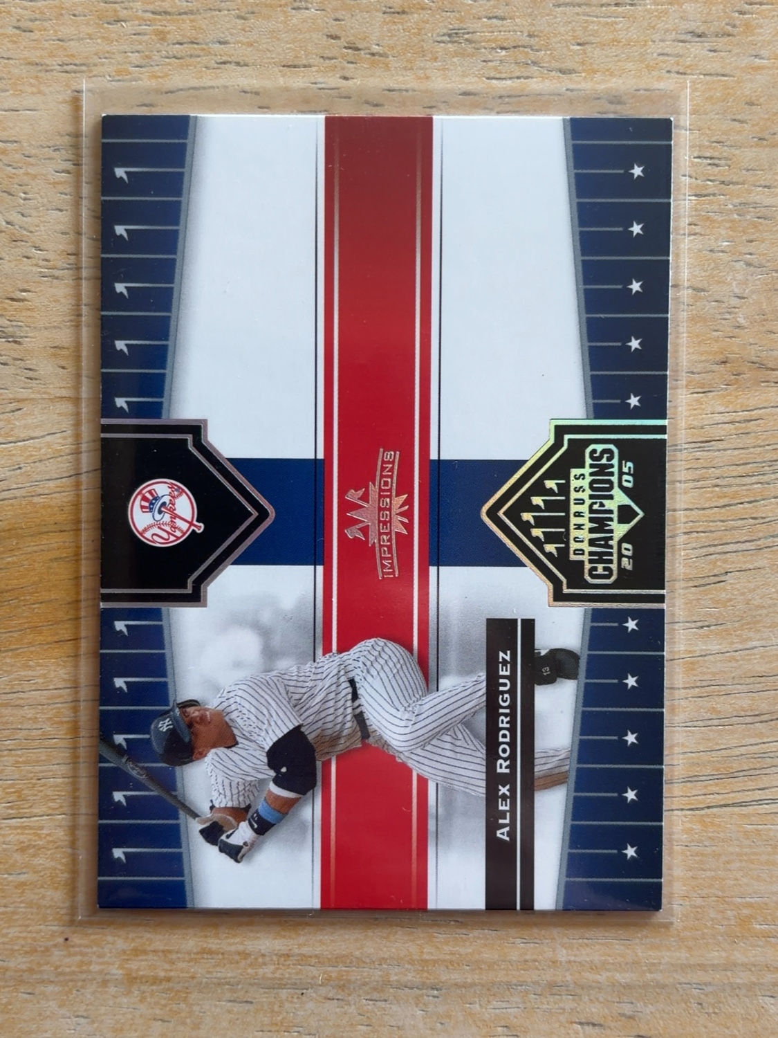 2005 Donruss Champions Alex Rodriguez #5 Impressions
