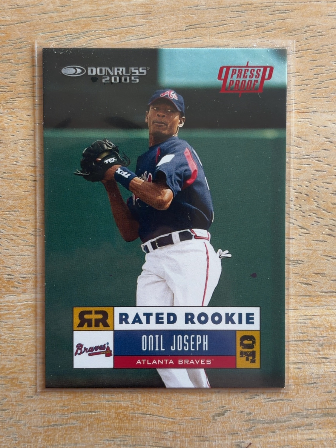 2005 Donruss Onil Joseph #70 Press Proofs Red /200