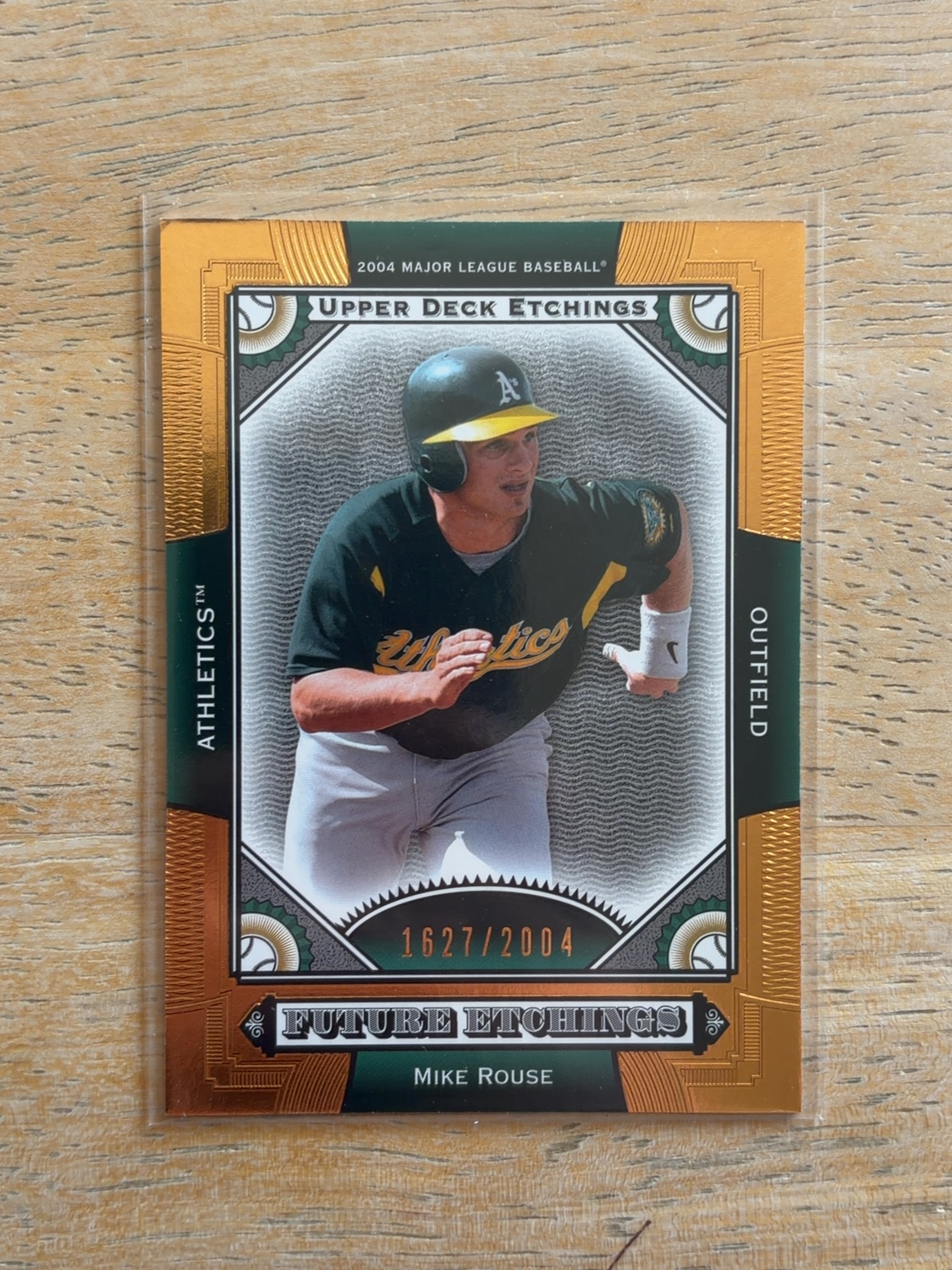 2004 Upper Deck Etchings Mike Rouse #100 /2004