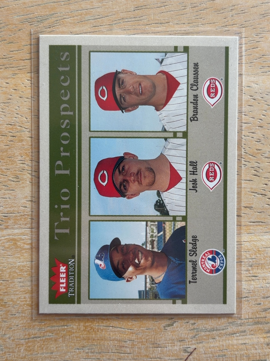 2004 Fleer Tradition Terrmel Sledge / Josh Hall / Brandon Claussen #478
