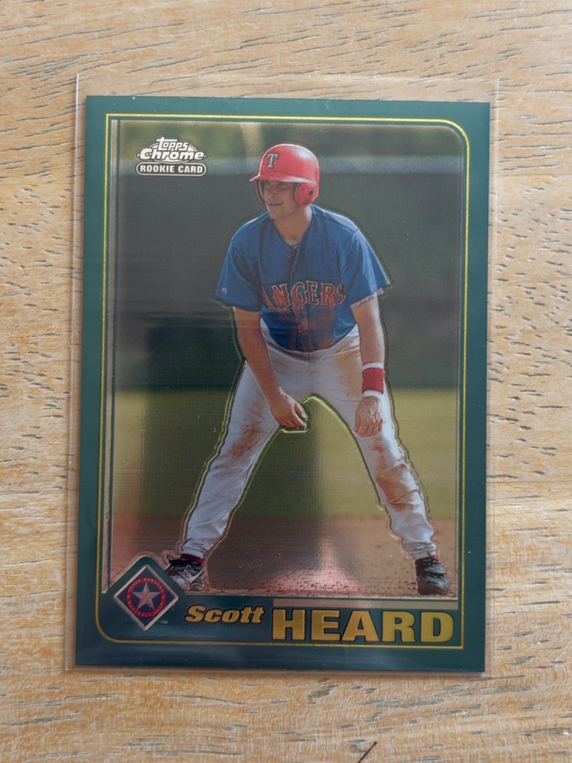 2001 Topps Traded & Rookies Scott Heard #T223 Chrome