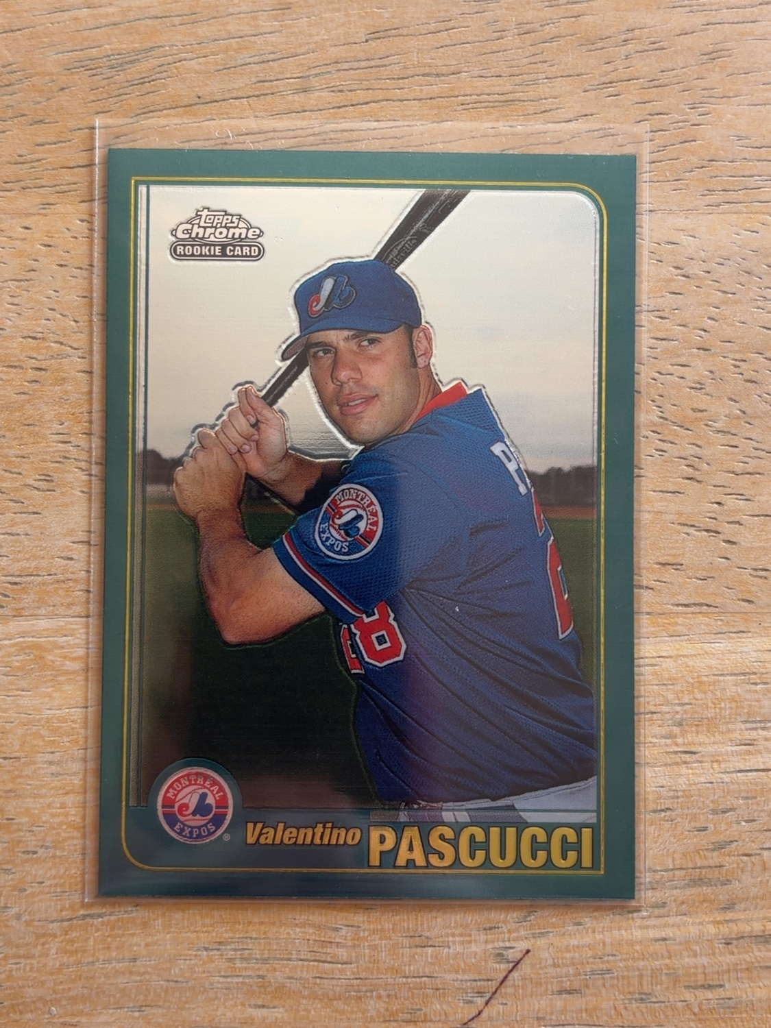 2001 Topps Traded & Rookies Valentino Pascucci #T237 Chrome