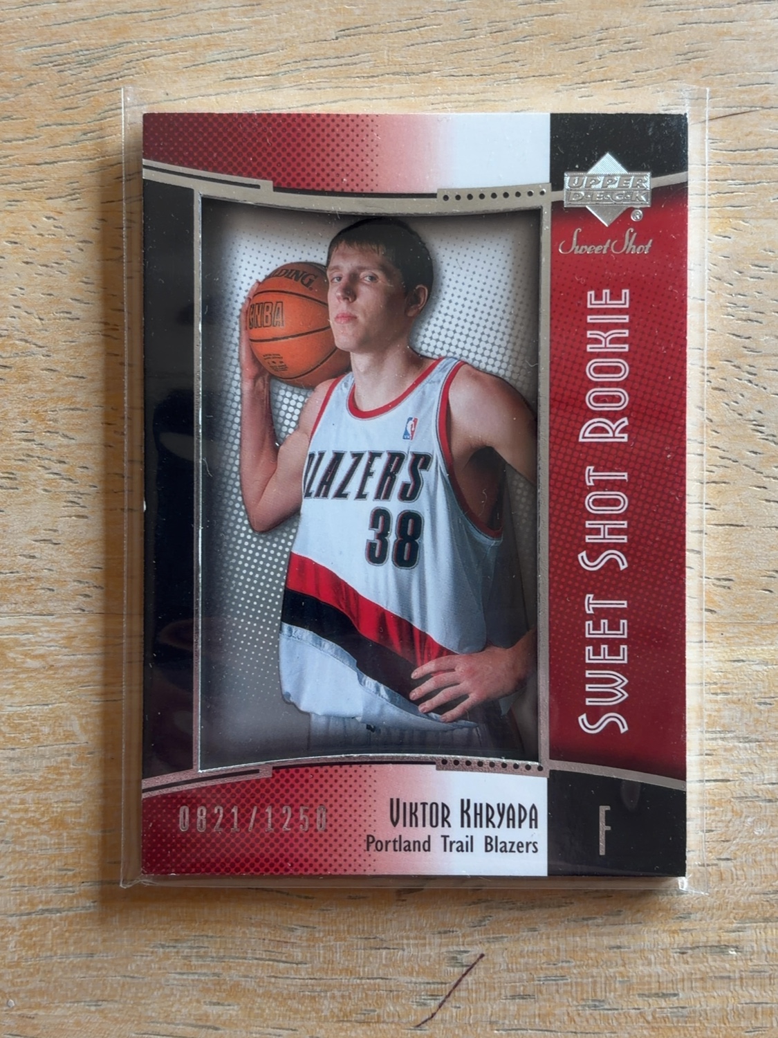 2004-05 Upper Deck Sweet Shot Viktor Khryapa #119 /1250