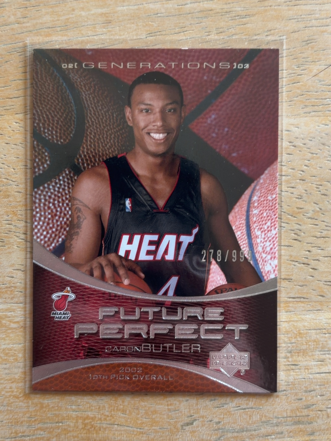 2002-03 Upper Deck Generations  Caron Butler #60 /999
