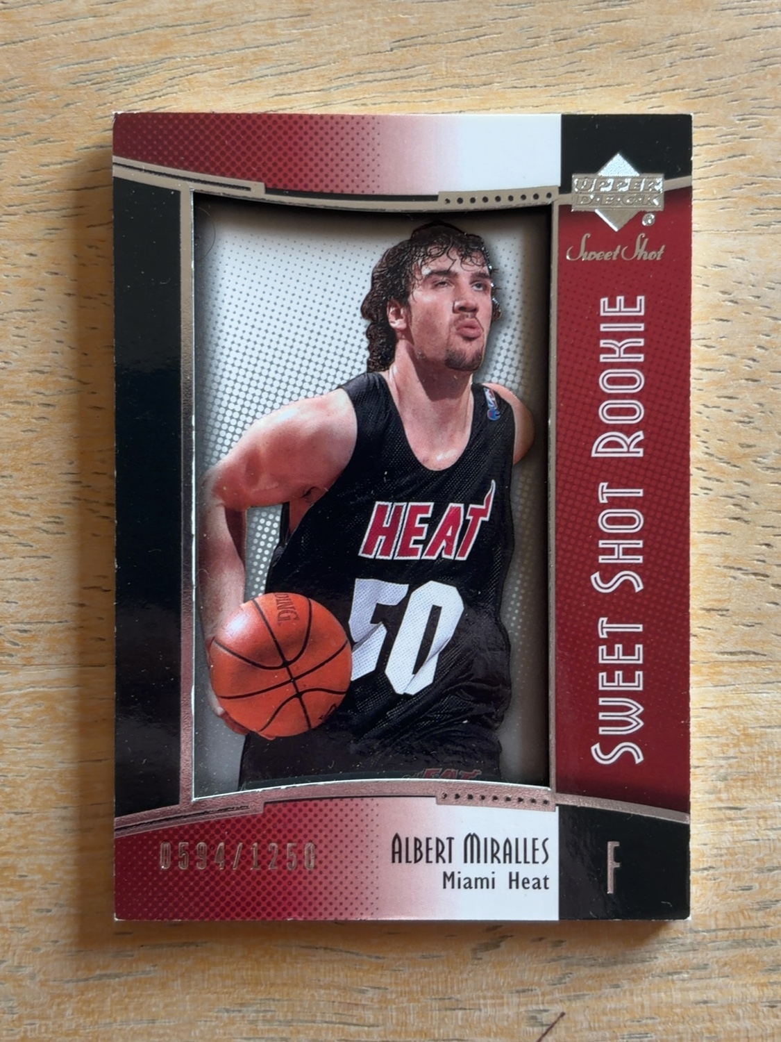 2004-05 Upper Deck Sweet Shot Albert Miralles #100 /1250