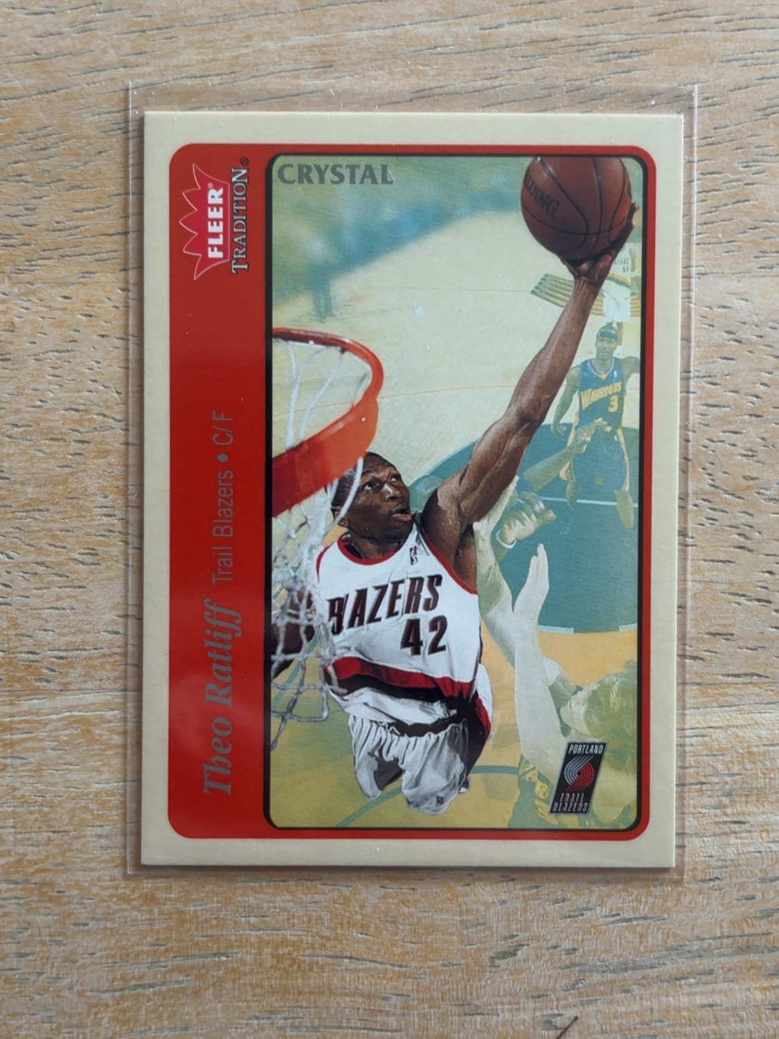 2004-05 Fleer Tradition Theo Ratliff #76 Crystal /150