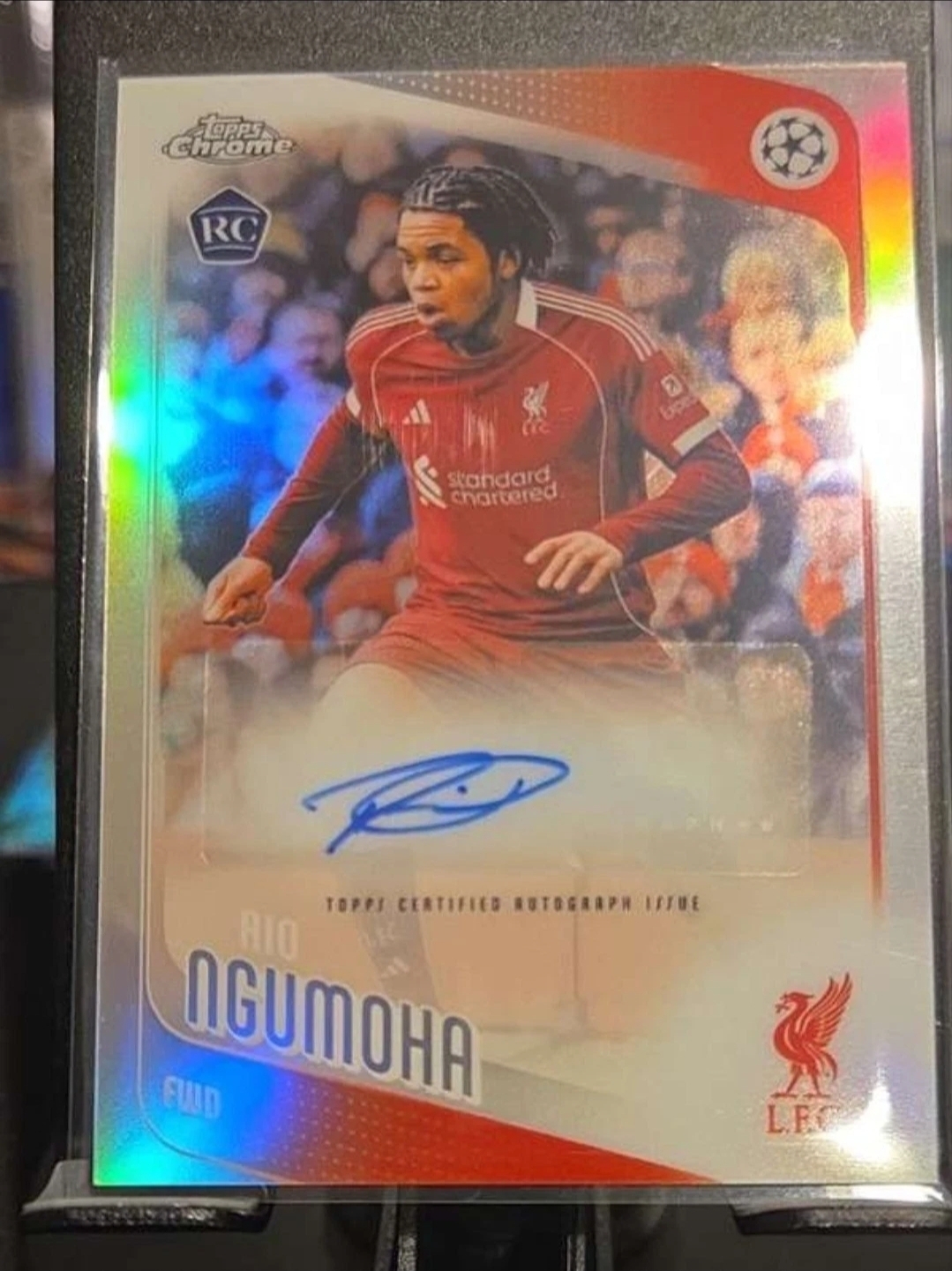 2026 Topps Chrome Rio Ngumoha #CR-RN Auto