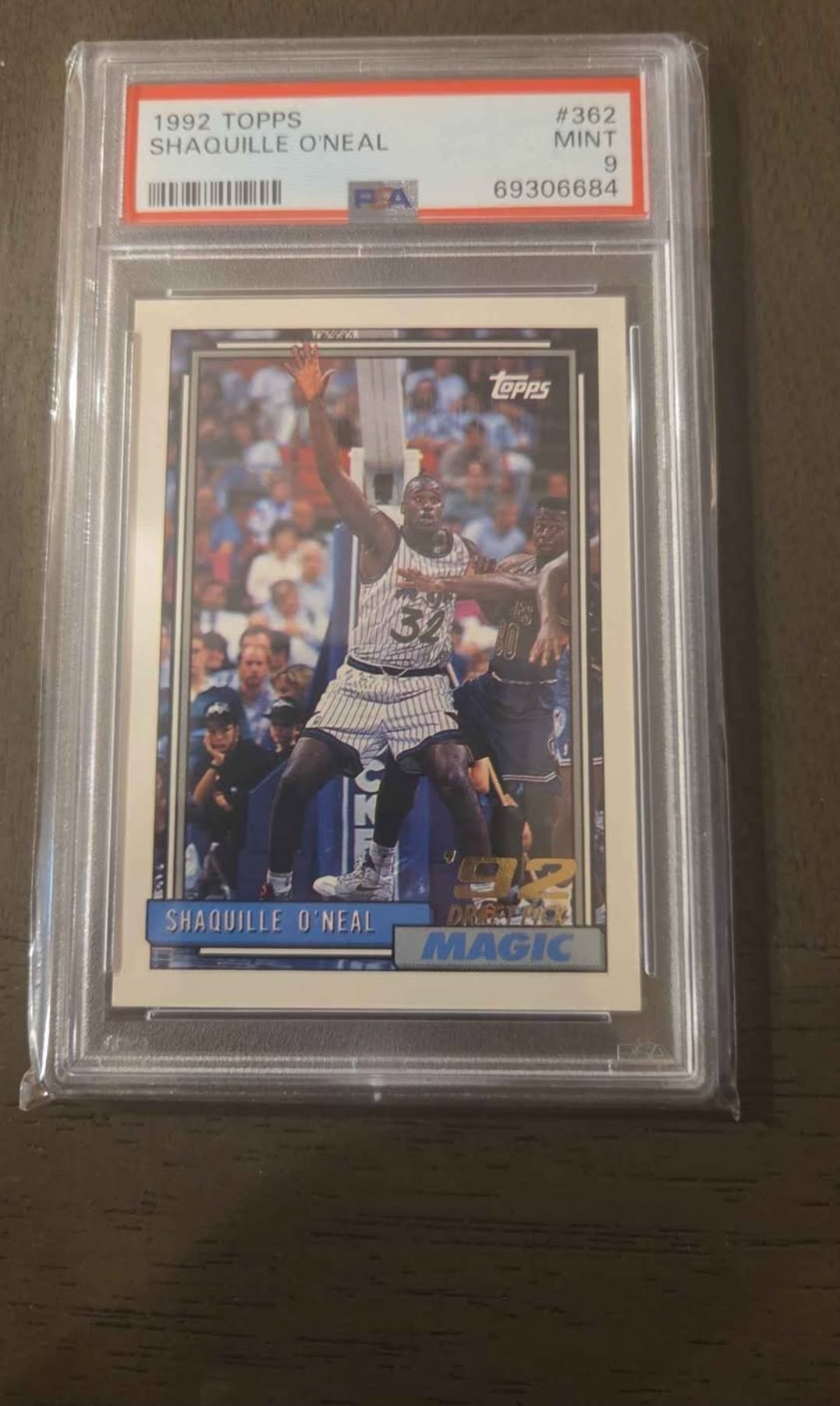1993 Topps 1992-93 Shaq Gold year