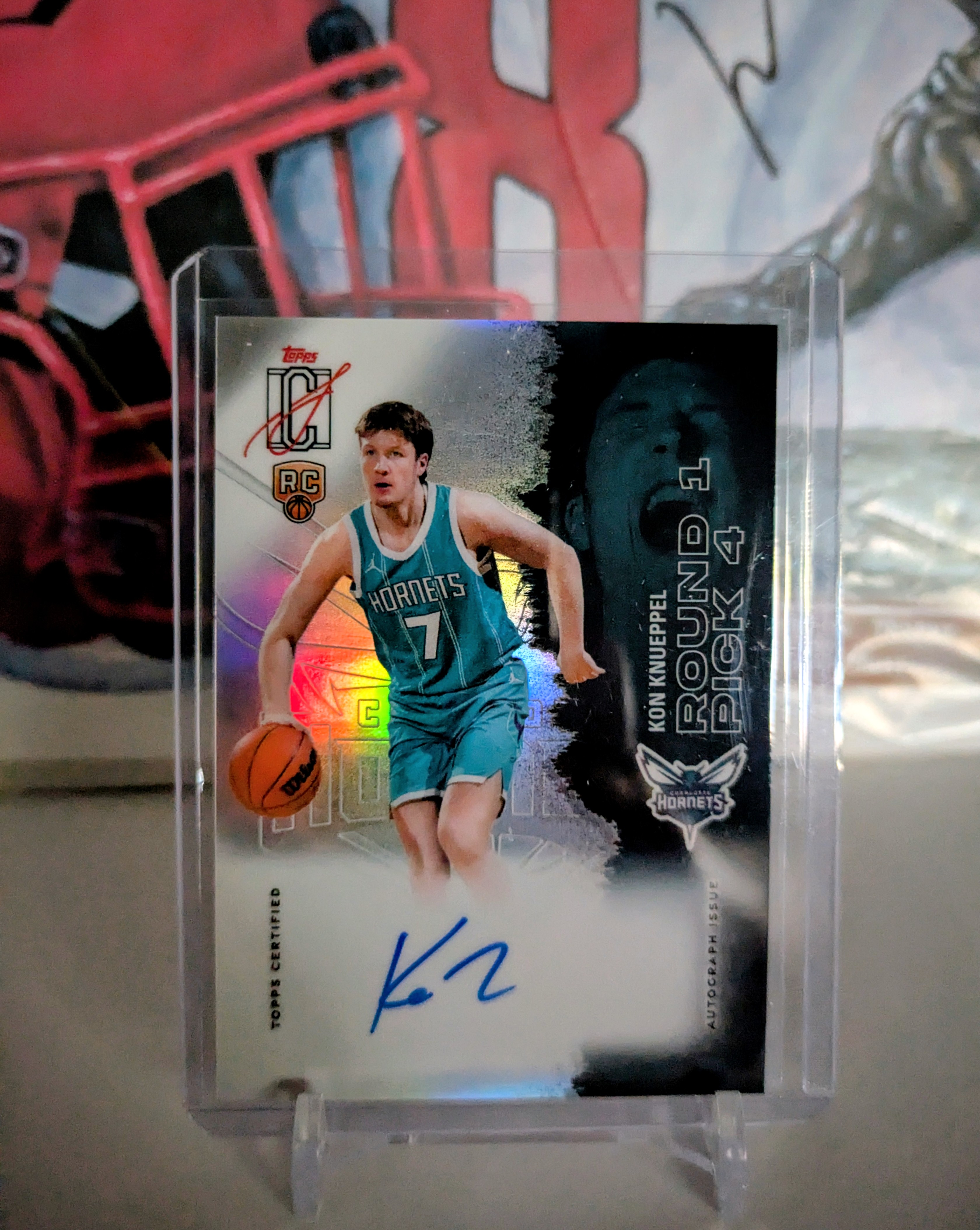 2025 Topps Signature Class Kon Knueppel #RCC-KK Rookie Class Auto