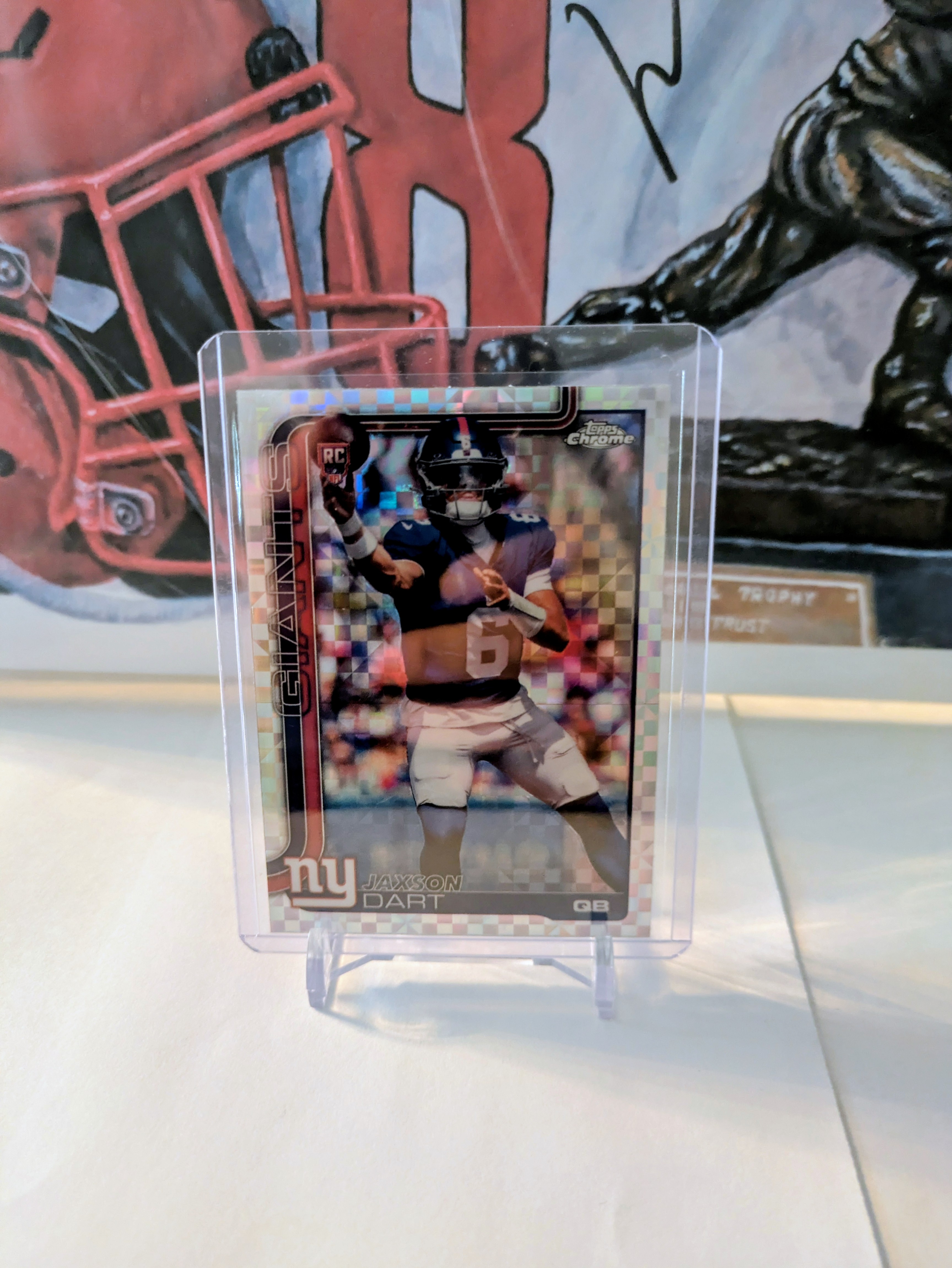 2025 Topps Chrome Jaxson Dart #306 Pulsar